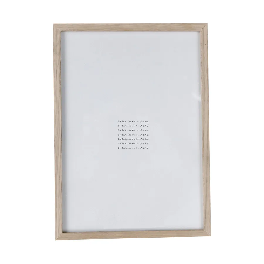 Ikpakjein Holz Halter - Goldfolie - Allerliebste Mama