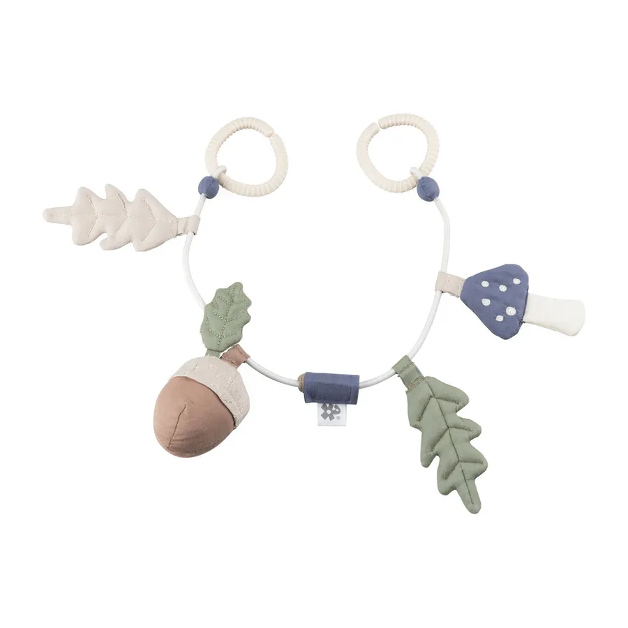 Sebra Kinderwagenkette - Leaf/Mushroom/Acorn