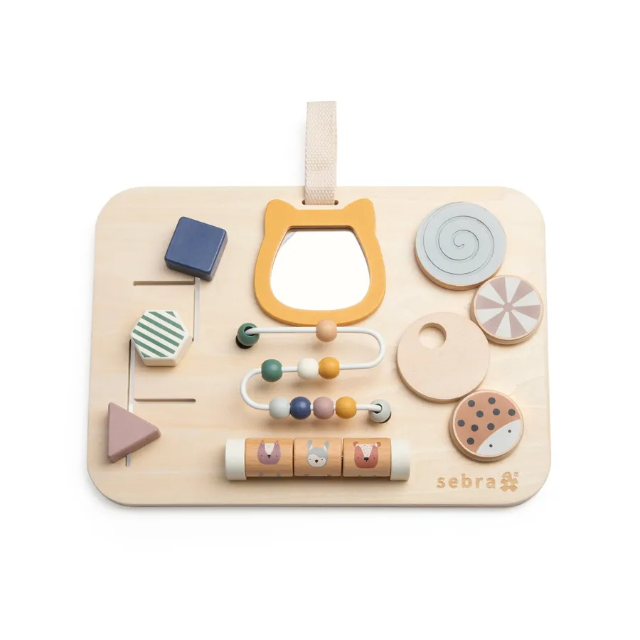 Sebra Activity Panel, Wooden, Woodland, Fsc™️ 100%