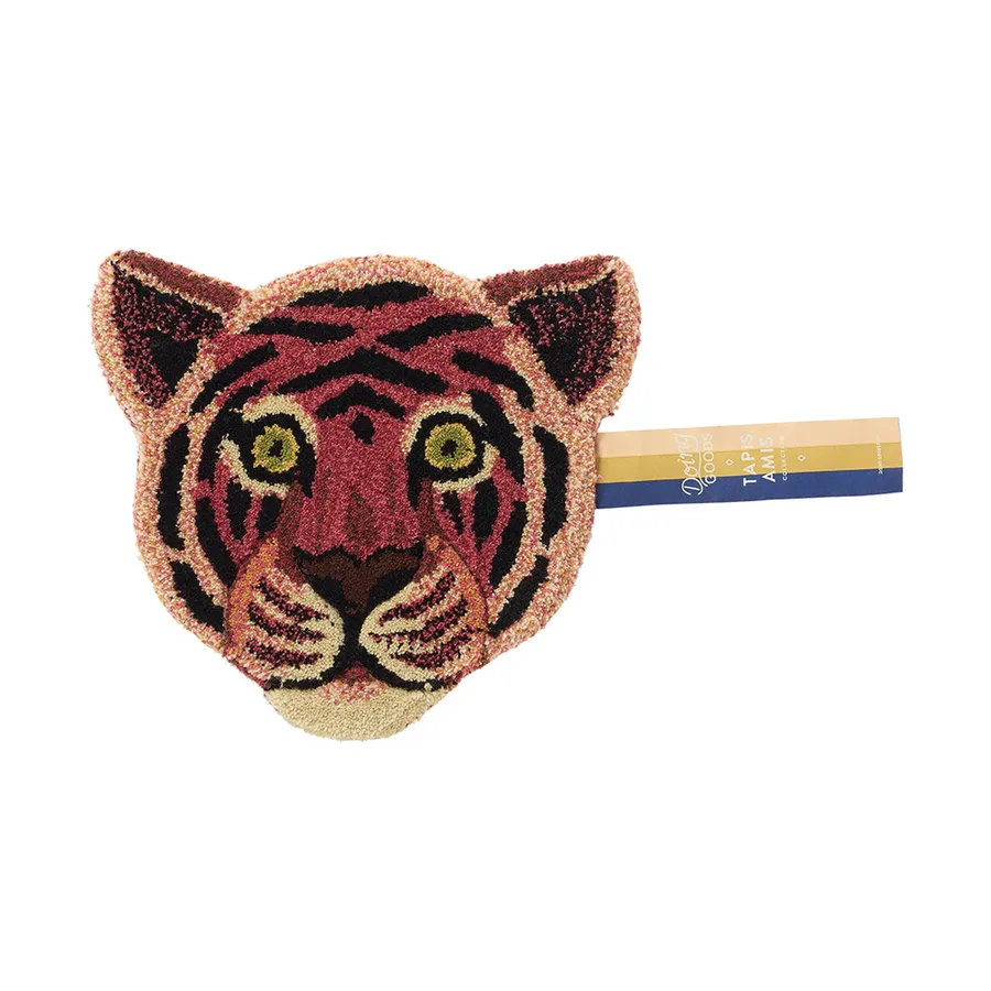 Doing Goods Wanddekoration - Tapis Amis - Tula Wise Tiger Tierkopf
