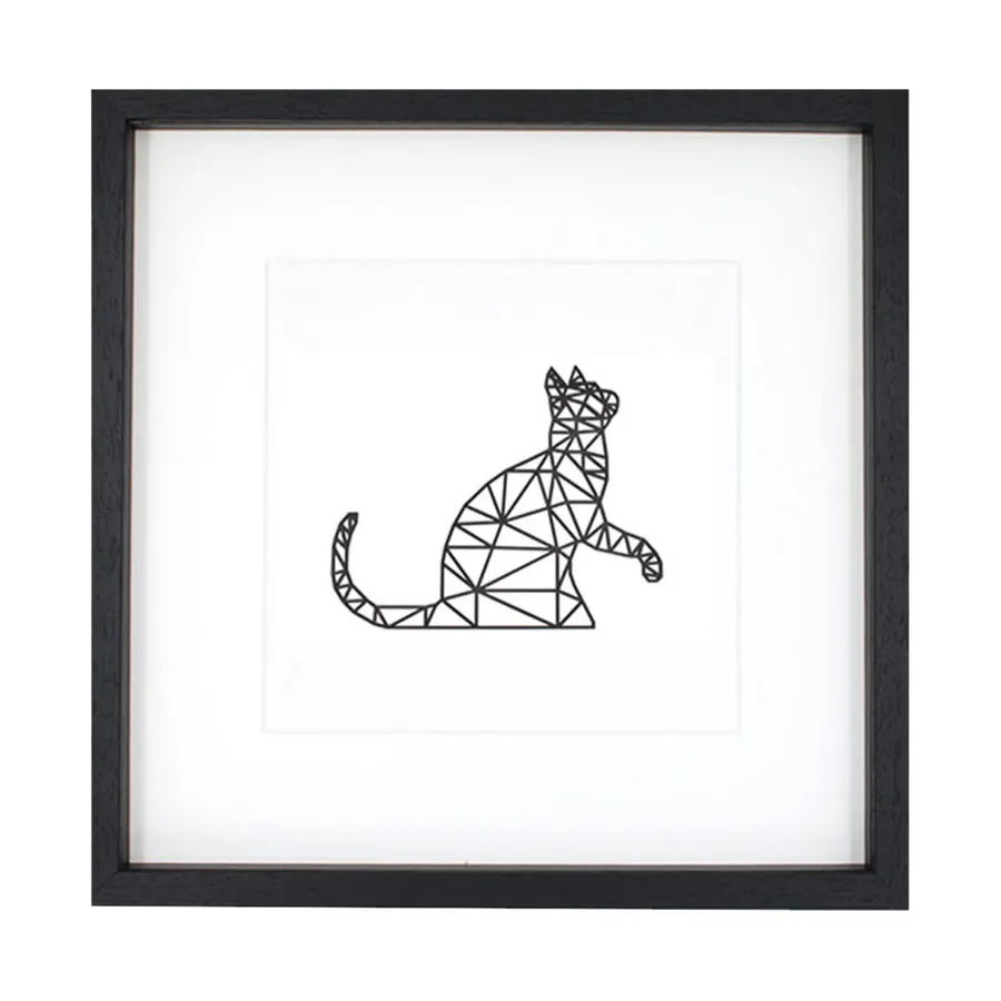 Casa Sentir Katzenbild - Medium - Schwarz