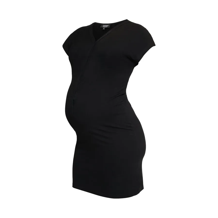 Geburtskleid Bamboo - Black