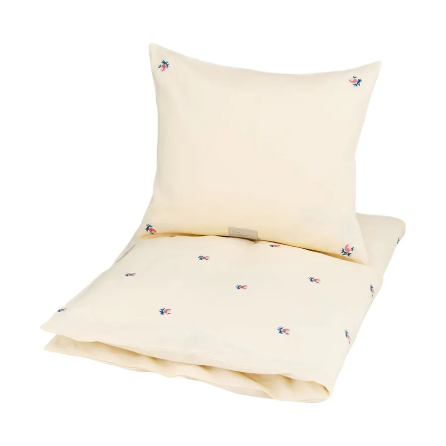 Cam Cam Copenhagen Bettbezug Bestickt - 70 x 100 cm - GOTS - Berries