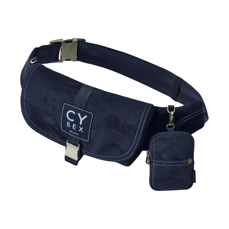 Cybex Rebellious Luxury Denim Blue Bauchtasche - Navy Blue