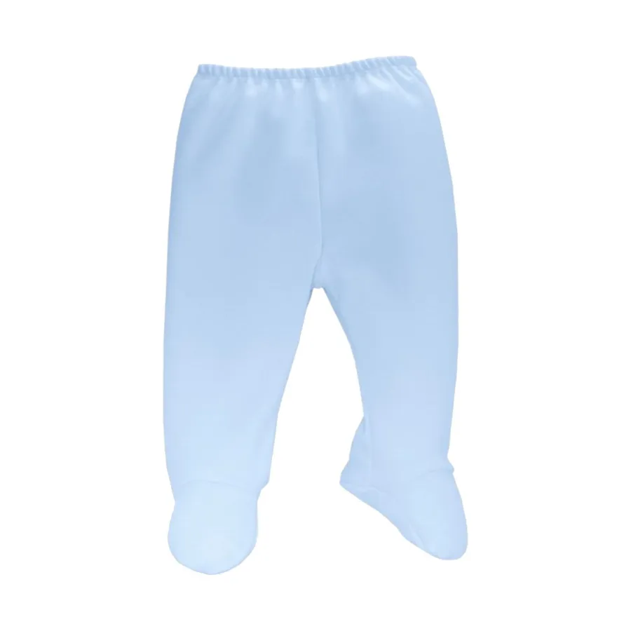 Rapife Leggings mit Füßen Skyblue