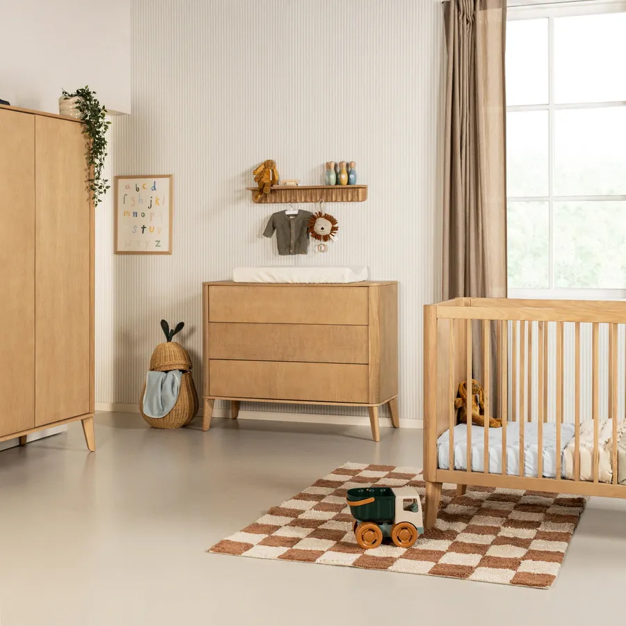 Kidsmill Tune Babyzimmer – ohne Latten – Eiche