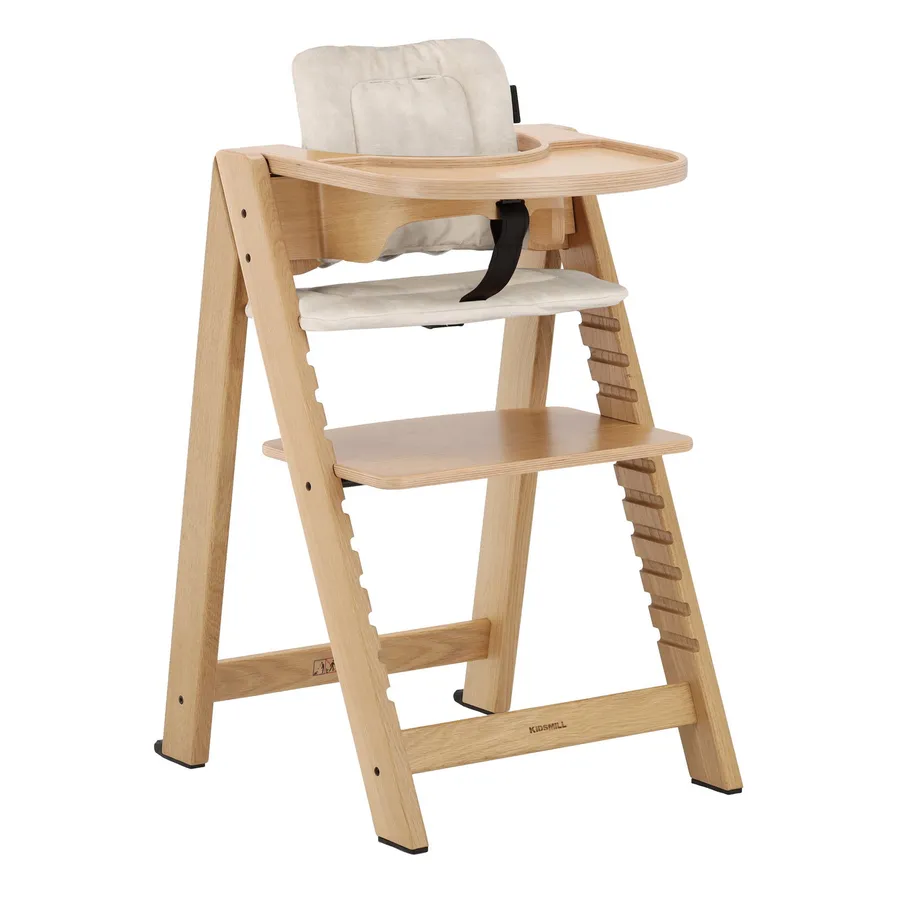 Kidsmill Up! Hochstuhl Eiche - Komplettset - 6 Mte+