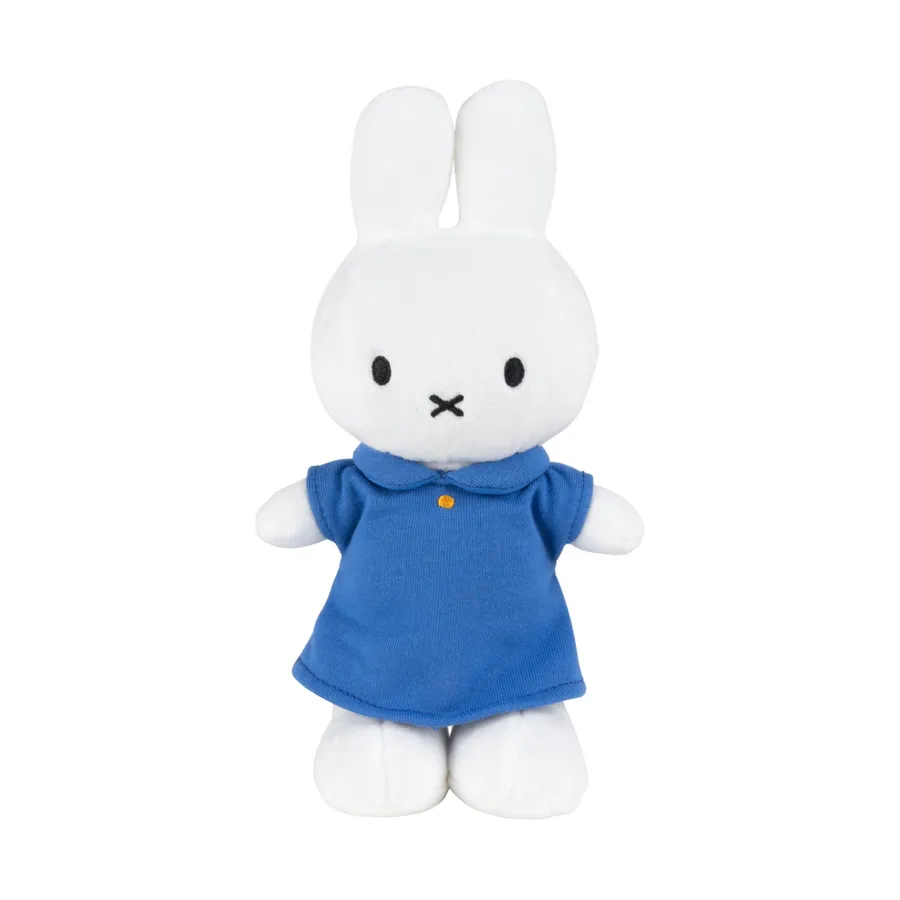 Miffy Kuscheltier Blau Kleid - 24 cm