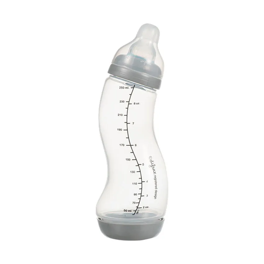 Difrax 1-2-3 S-Dosierflasche Grau 250 ml