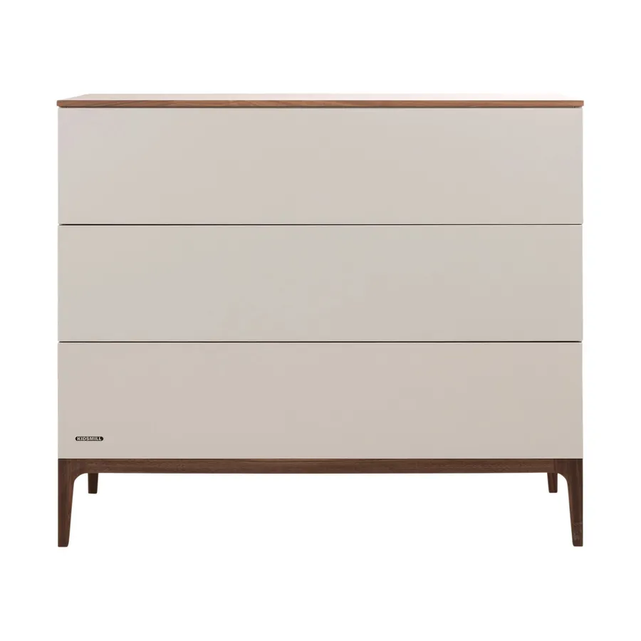 Kidsmill Intense Kommode - Oatmeal / Walnuss