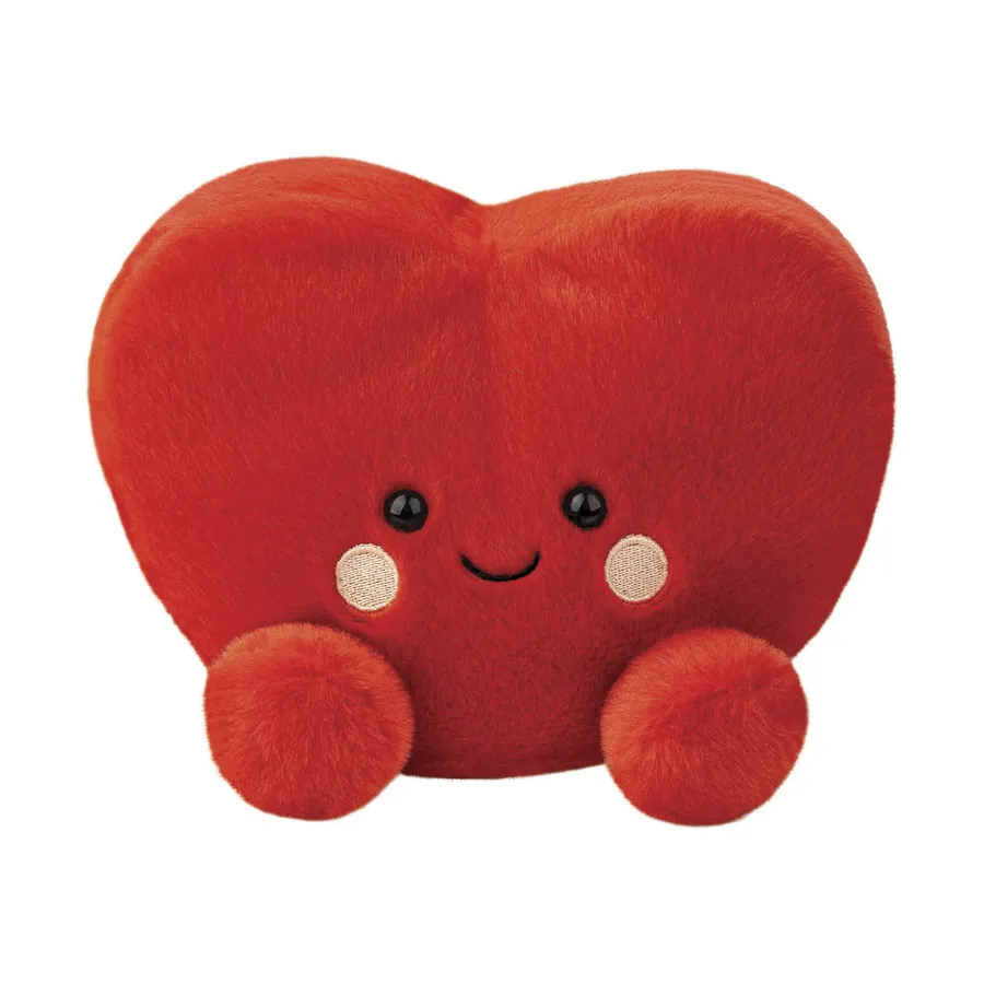 Aurora Palm Pals Herz Kuscheltier – 13 cm