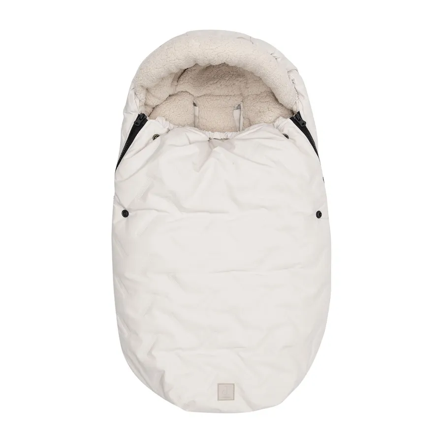 Jollein Fußsack Gruppe 0+ 3/5 Punkt Gurt - Embossed