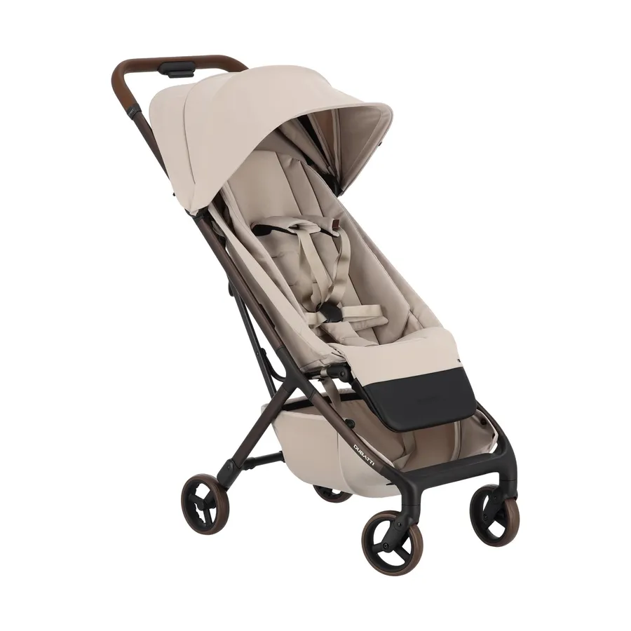 Dubatti Smart E3 Buggy - Satin Brown/Tofu Gray/Brown Leather