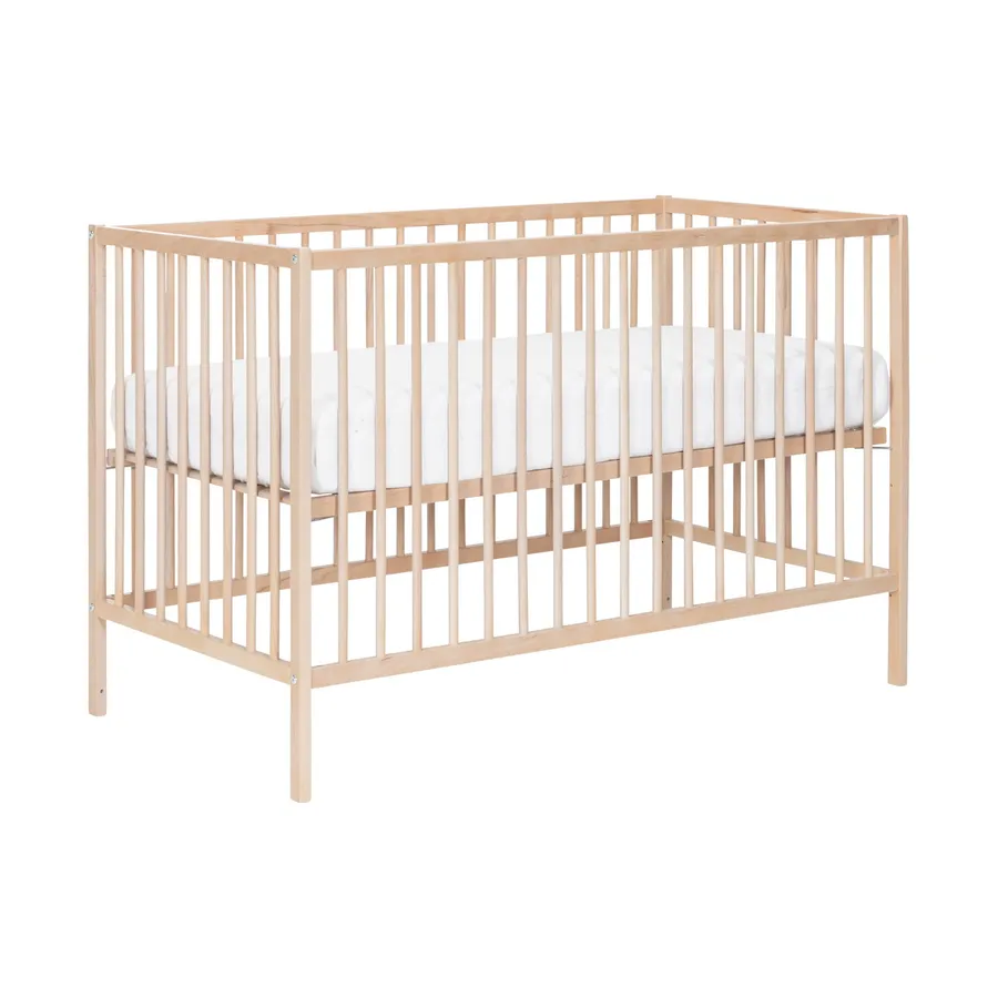 Puck Raw Babybett Buche 60 x 120 cm
