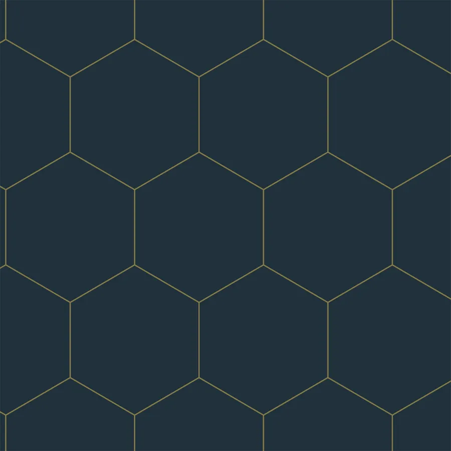 Estahome Hexagon Tapete - 0,53 x 10,05 m