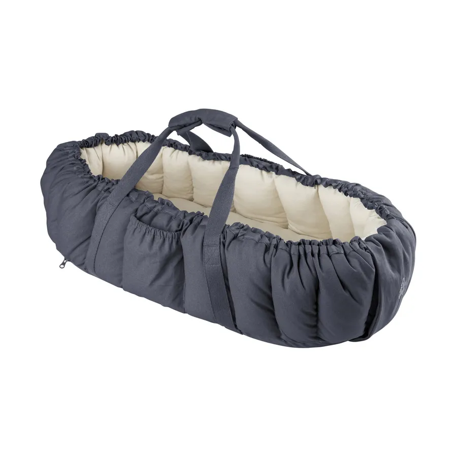 Sebra 3‑in‑1 Baby Nest – Blue