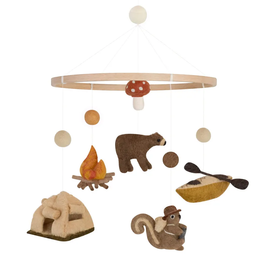 Baby Bello Laufstall Mobile – Little Camper