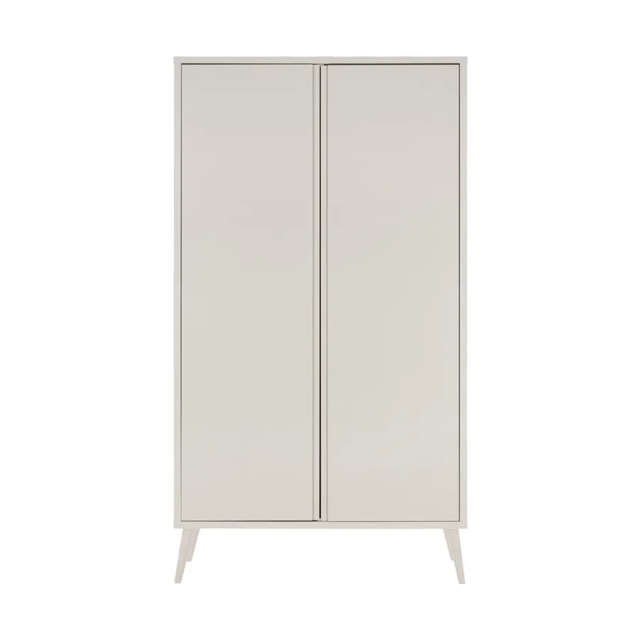 Europe Baby Sterre Schrank 2-Türig - Oatmeal / Oatmeal