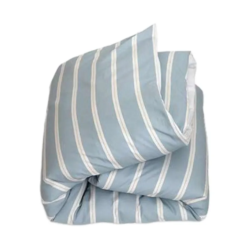 Studio Ditte Bettbezug Schleifen - 140 x 220 cm - Steinblau