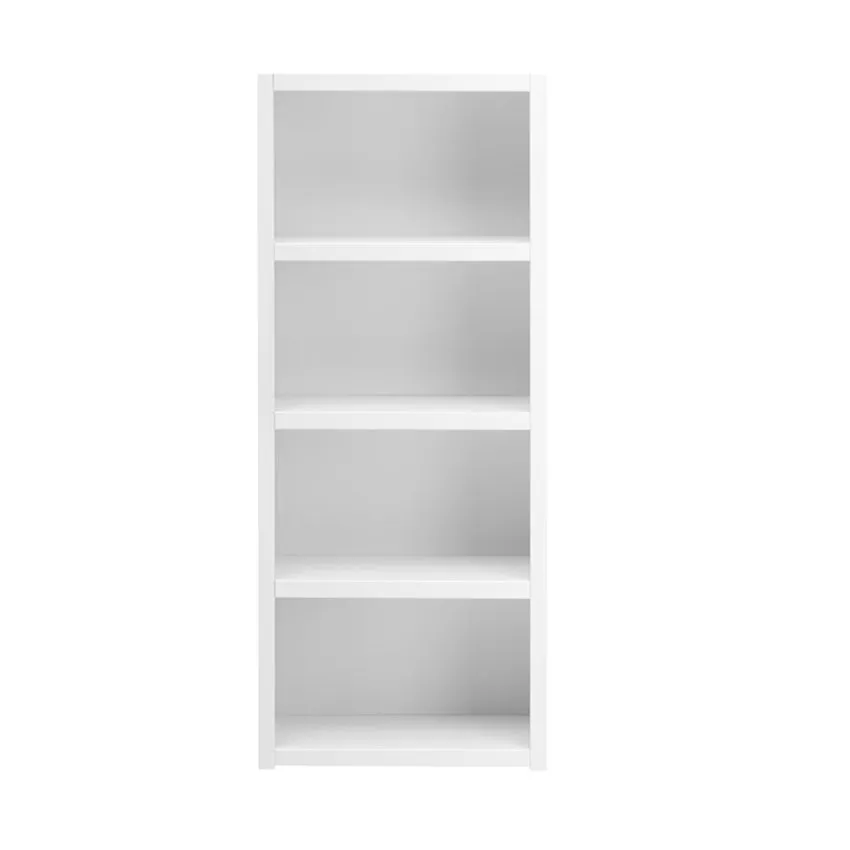 LIFETIME Bücherregal - Weiß - 4 Fächer