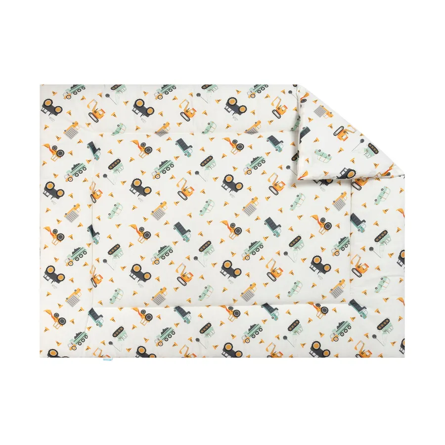 Bink Bedding Bram Laufstallteppich - 80 x 100 cm - Fahrzeugdruck
