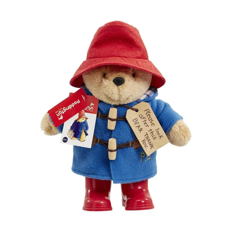 Rainbow Design Kuscheltier - Paddington Classic Soft mit Gummistiefel - 24,5 cm