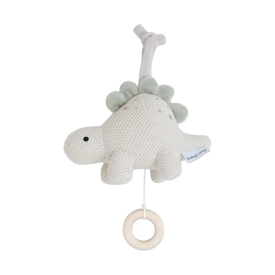 Baby's Only Spieluhr - Animals - Dino Laurel Green/Warm Linen