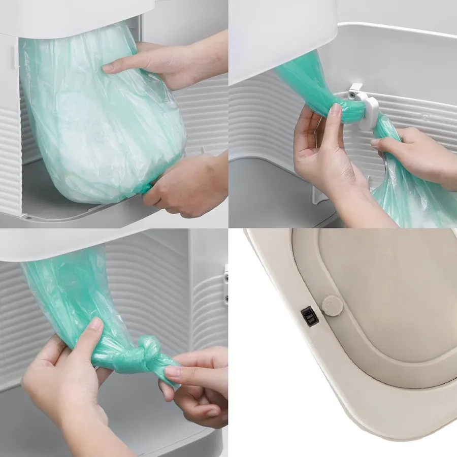Puck Windeleimer Emma Nachfüllbeutel 3-Pack