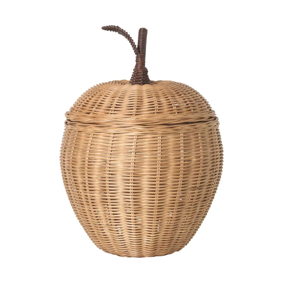 Ferm Living Apple Braided Aufbewahrungskorb Small Natural