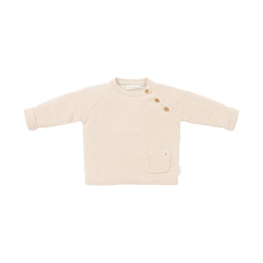 Little Dutch Gestrickter Pullover - Sand