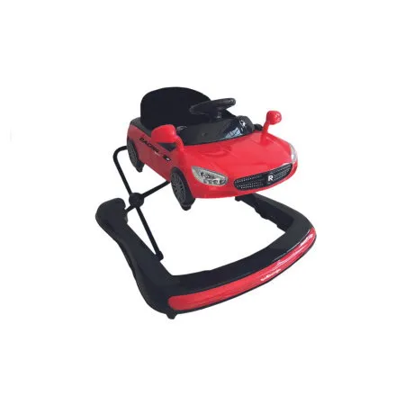 Bo Jungle Ruby 3-in-1 Laufstuhl und Laufwagen – Rot