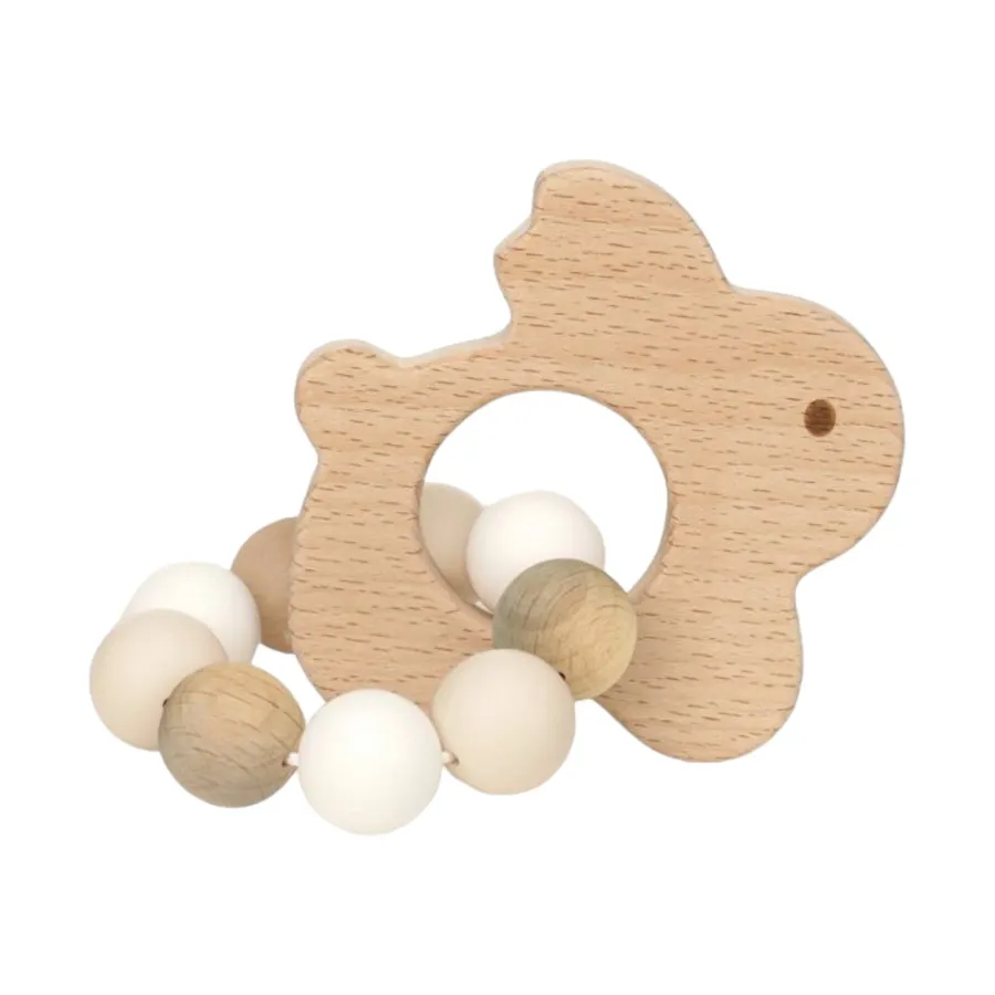 BamBam Beißring - Rabbit Eco Friendly Wooden