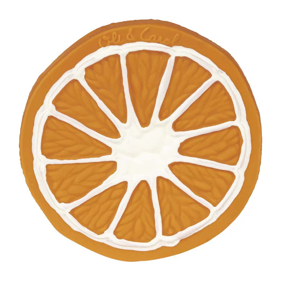 Oli & Carol Beißspielzeug Clementino The Orange 
