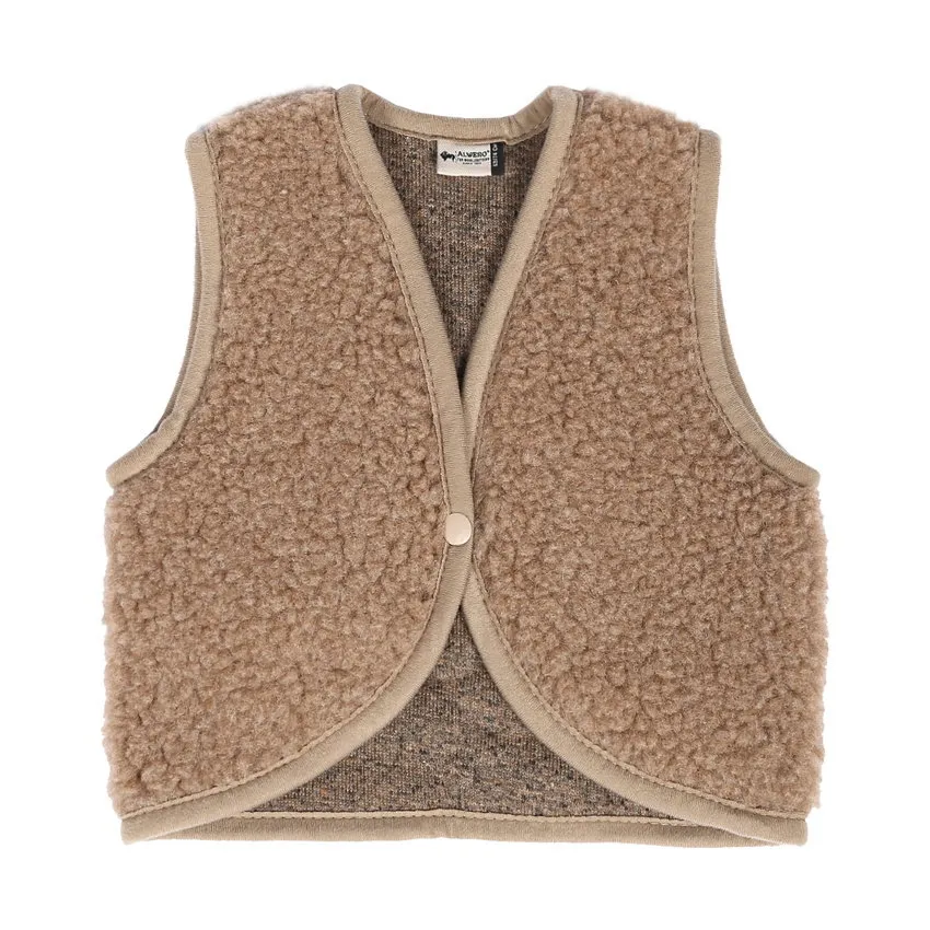 Alwero Babyweste - Light Tan - Größe 56/62 - Brown