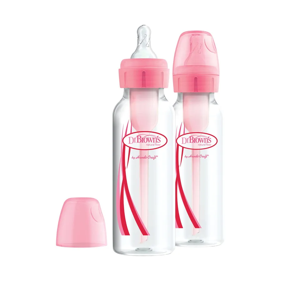 Dr. Brown's Standardfläschchen Duo-Pack 250 ml Rosa
