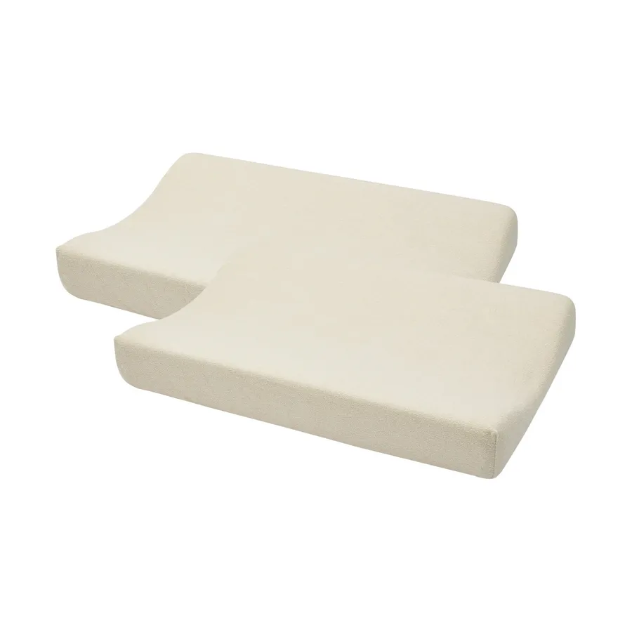 Meyco Wickelunterlagenbezug Uni - 2 Stück - Soft Sand