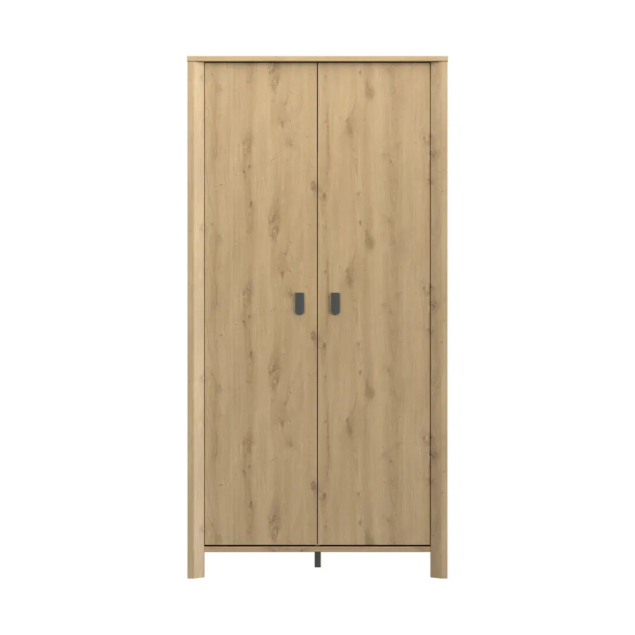 Gautier Kleiderschrank 2-Türig - Lugano
