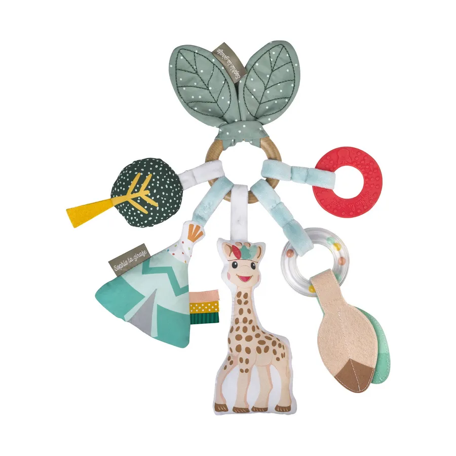 Sophie die Giraffe Sensorischer Aktivitätsring - Holz