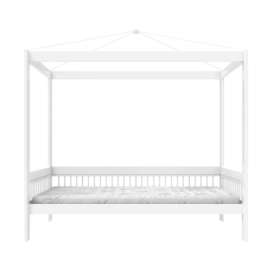 LifeTime Breeze Himmelbett – Luxus Lattenrost