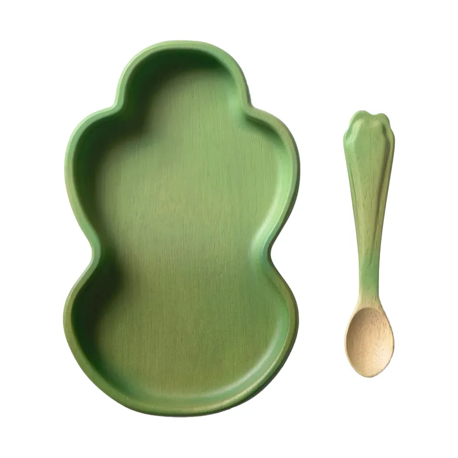 Oli & Carol Kendall The Kale-Leek Plate Set