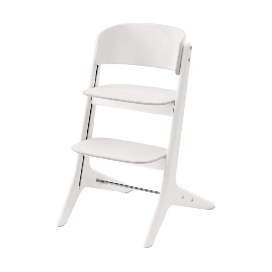 Cybex Hochstuhl - Lemo Platinum - White Wood/White