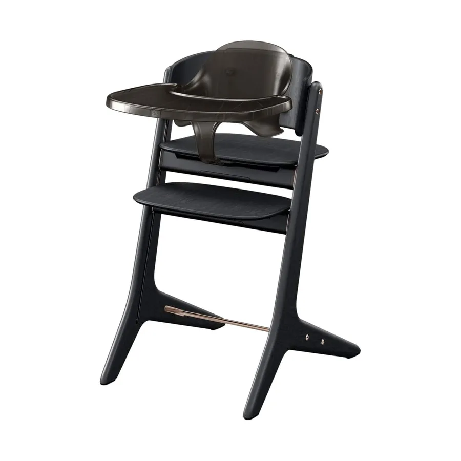 Cybex Hochstuhl - Lemo Platinum 3-in-1 Set - Black Wood/Wood