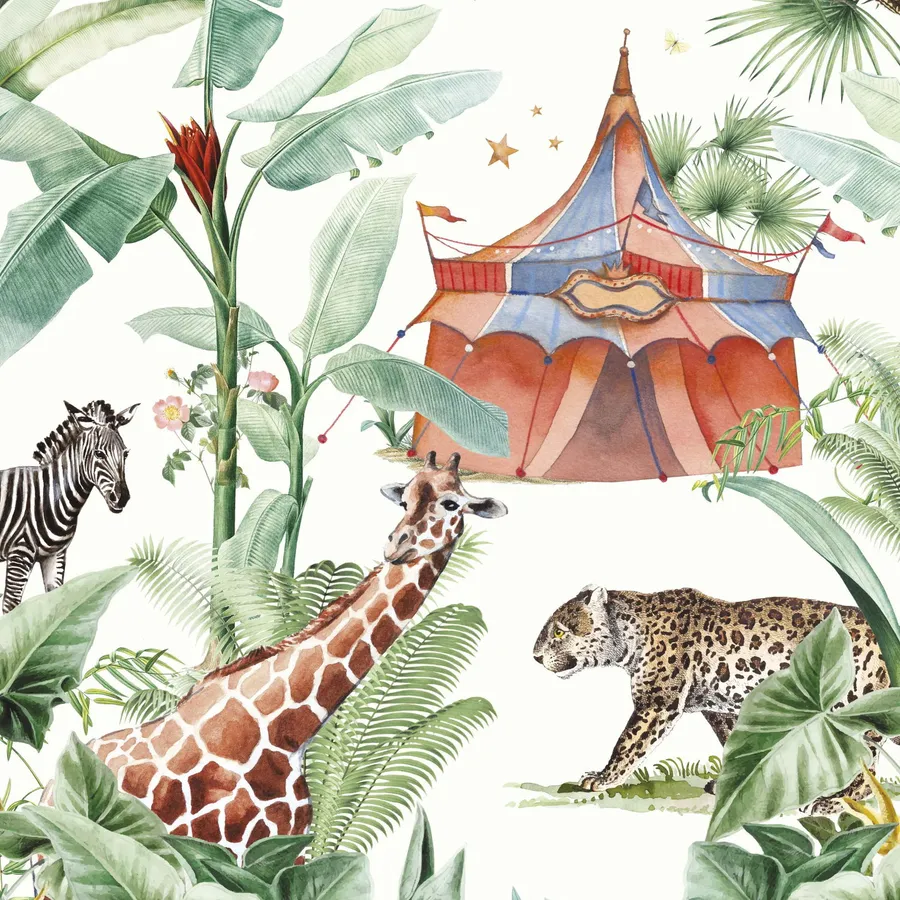 Creative Lab Amsterdam Jungle Circus Tapete
