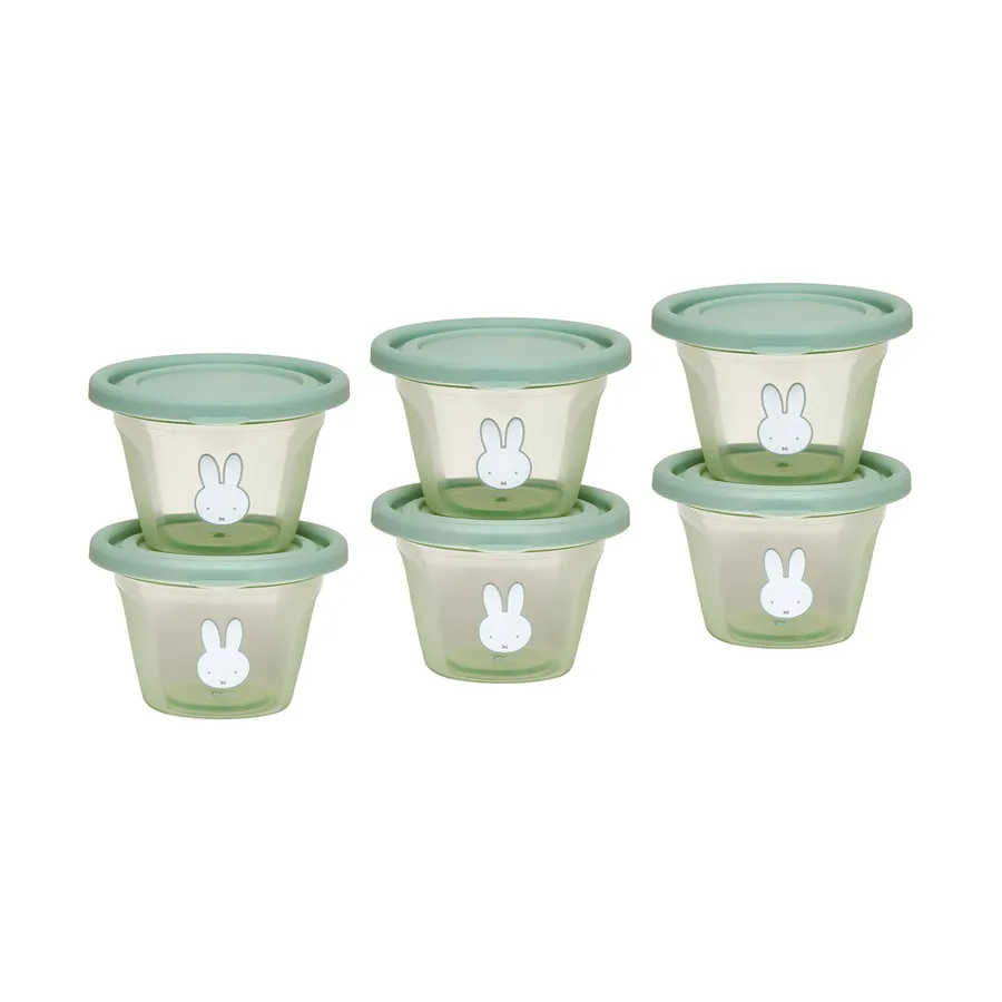 Koko Aufbewahrungsdosen-Set - Miffy - 120 ml - 6 Stück