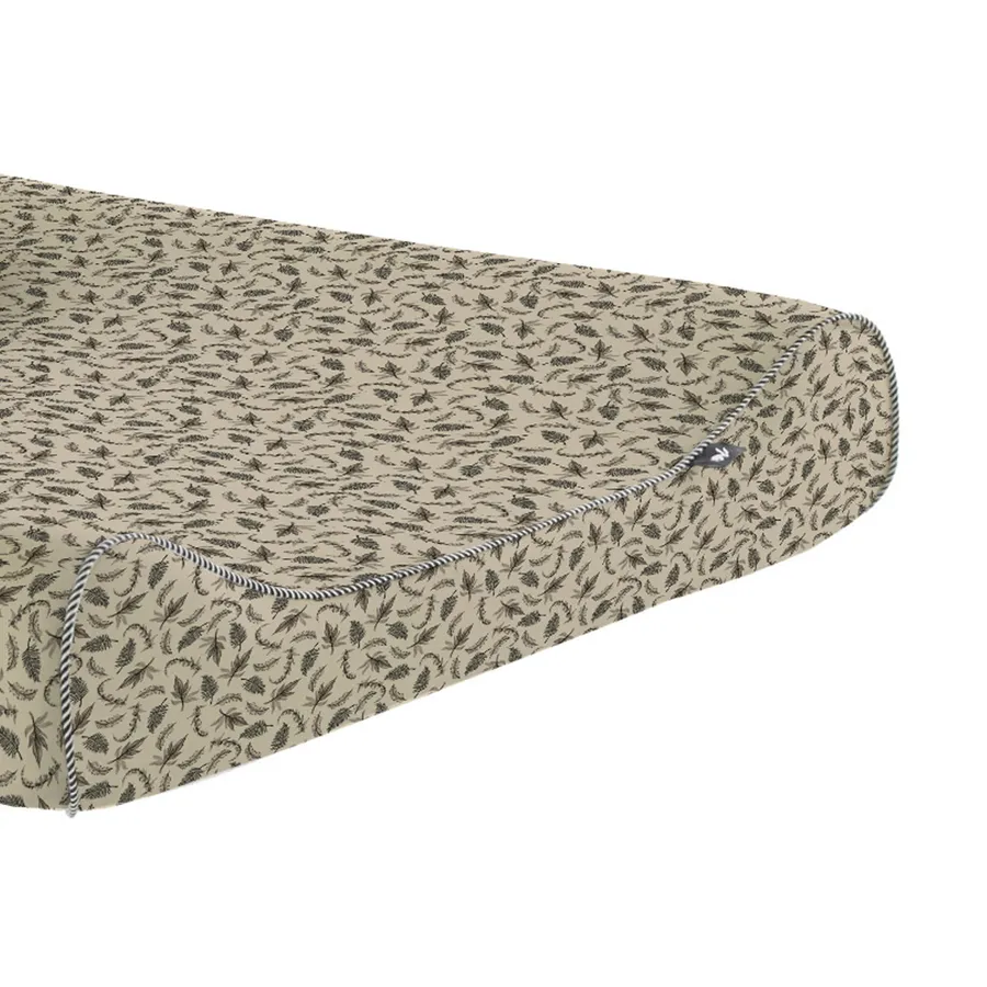 Mies & Co Wickelauflagenbezug – Cozy Cottage – Humus – 45 x 69 cm