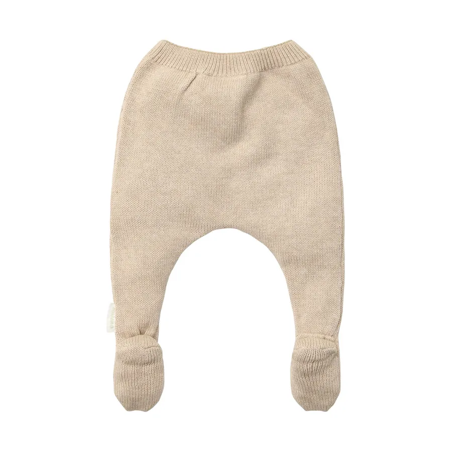 Little Dutch Strickhose - Soft Beige Melee 
