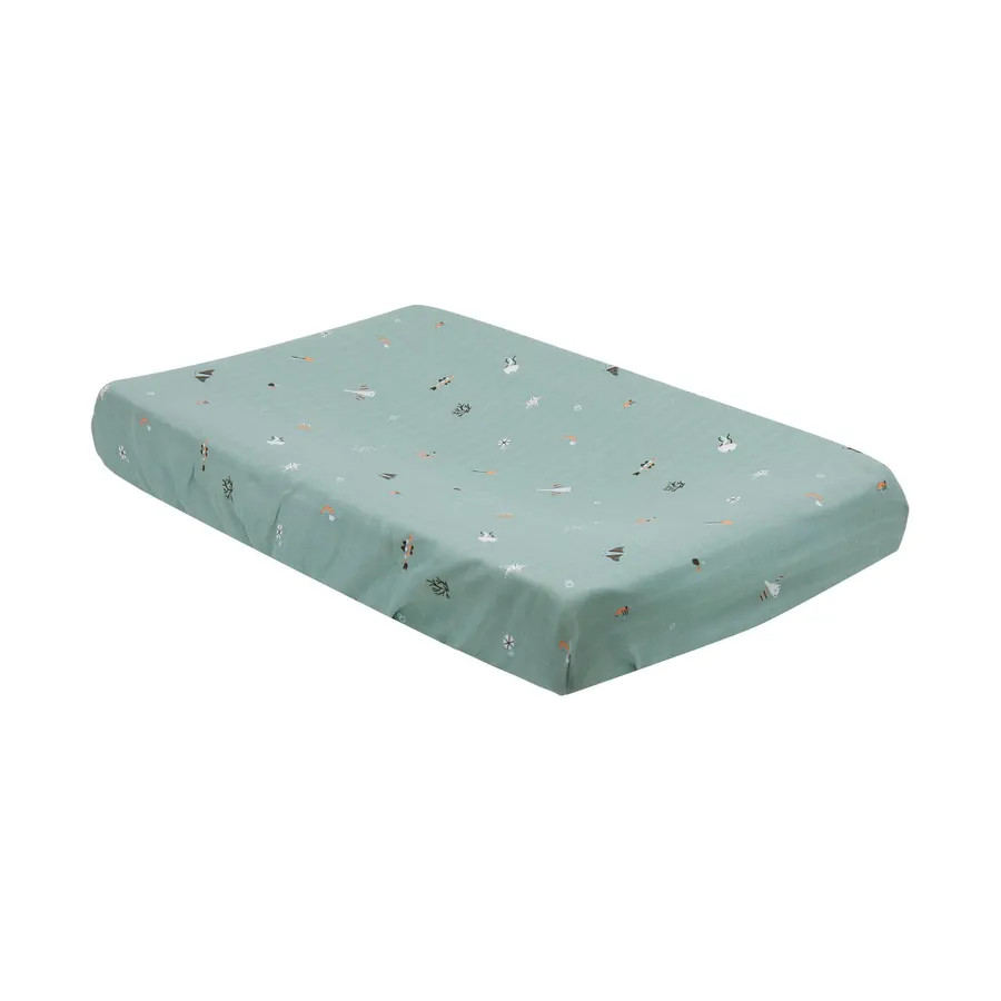 Bebe-Jou Muslin Ocean Vibes Wickelunterlagenbezug