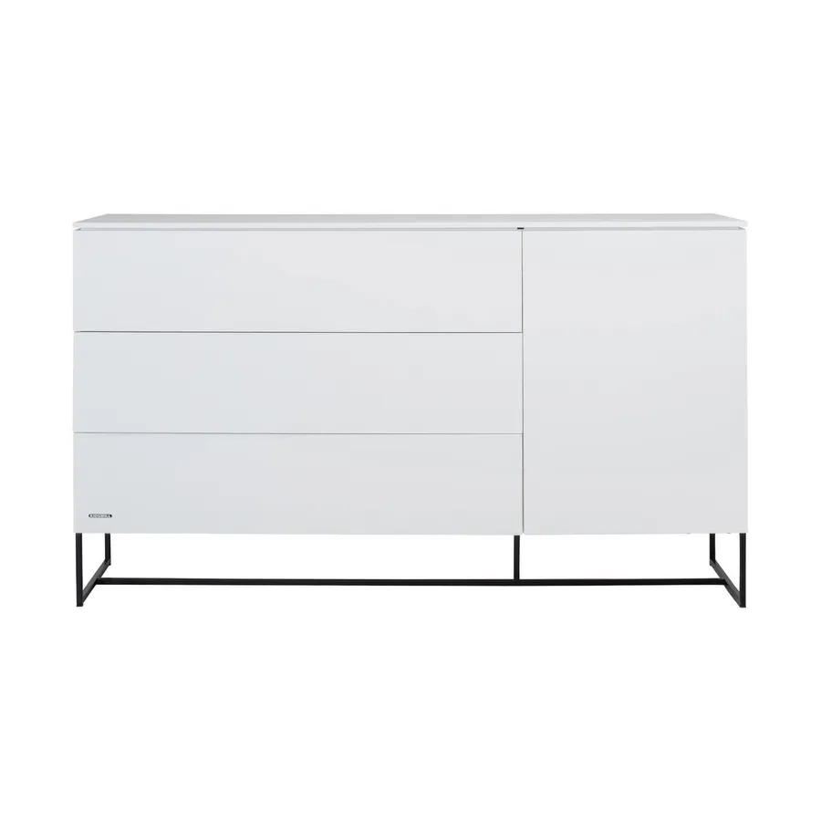 Kidsmill Intense II Kommode XL Mattweiß