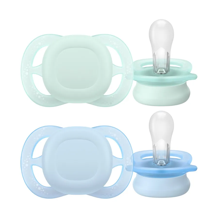 Philips Avent Schnuller Ultra Start - 0-2 Monate - 2 Stück - Plant-based
