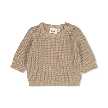 Feetje Sweater - The Magic Is In You - Taupe